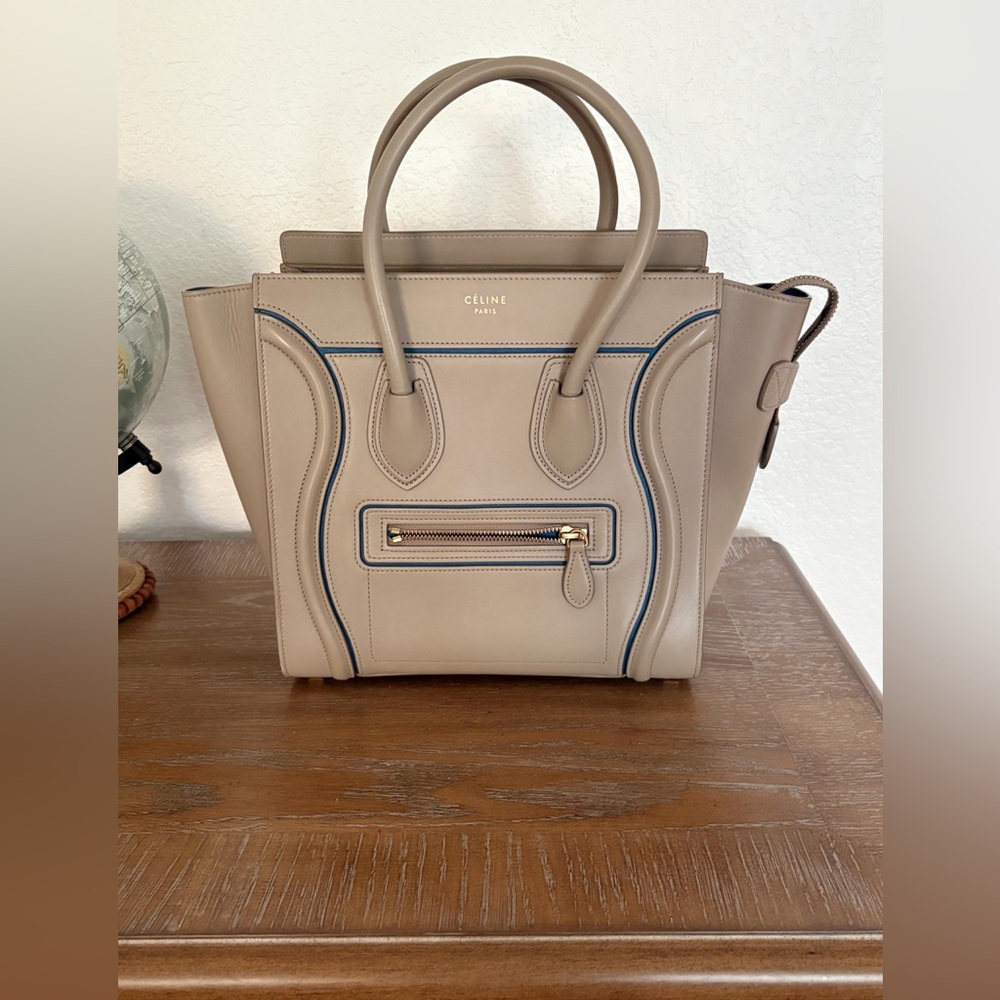 Celine Luggage Bag Size Micro